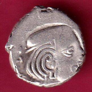 ANCIENT INDIA KSHATRAP DYNASTY KING PORTRAIT SILVER COIN – FB9791