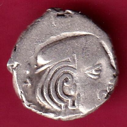 ANCIENT INDIA KSHATRAP DYNASTY KING PORTRAIT SILVER COIN – FB9791