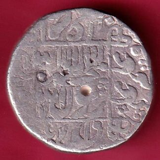 MUGHALS SHAHJAHAN SURAT MINT ONE RUPEE SILVER COIN :-FB9831