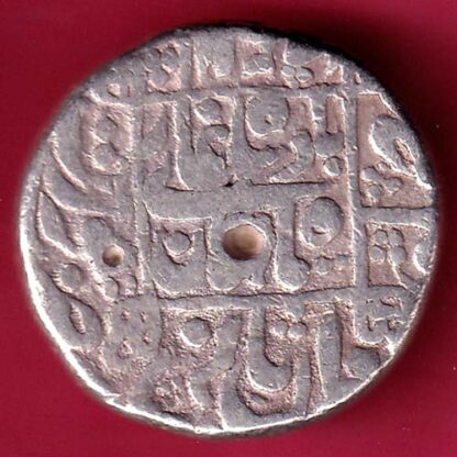 MUGHALS SHAHJAHAN SURAT MINT ONE RUPEE SILVER COIN :-FB9831 - Image 2