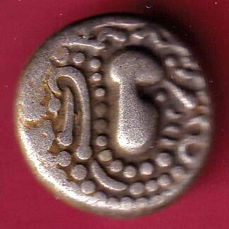 ANCIENT INDIA GADHAYA DYNASTY KING PORTRAIT COIN – Fb9906