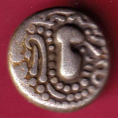 ANCIENT INDIA GADHAYA DYNASTY KING PORTRAIT COIN – Fb9906
