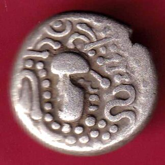 ANCIENT INDIA GADHAYA DYNASTY KING PORTRAIT COIN – Fb9907