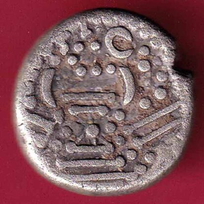 ANCIENT INDIA GADHAYA DYNASTY KING PORTRAIT COIN – Fb9907 - Image 2