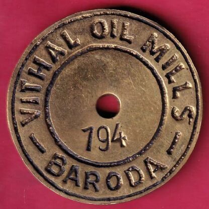 token: vithal oil mills baroda 194 :- FB9987