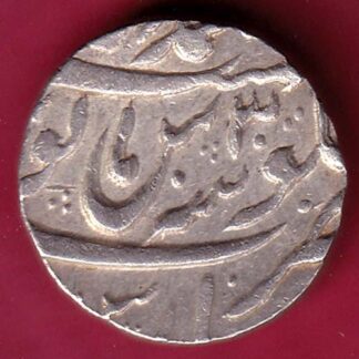 mughals muhammashah muhammadabad banaras mint one rupee - F3357