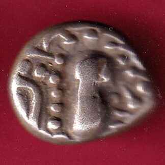 ANCIENT INDIA GADHAYA DYNASTY KING PORTRAIT COIN:-F3426