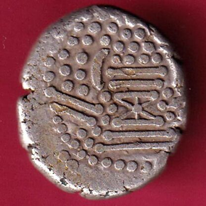 ANCIENT INDIA GADHAYA DYNASTY KING PORTRAIT COIN :-F3431 - Image 2