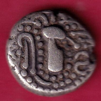 ANCIENT INDIA GADHAYA DYNASTY KING PORTRAIT COIN :- F3437