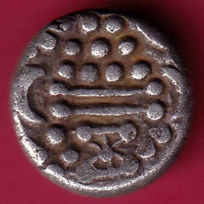 ANCIENT INDIA GADHAYA DYNASTY KING PORTRAIT COIN:- F3441 - Image 2