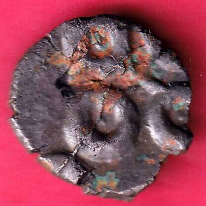 Ancient India Satvahana Satkarni Coinage Rare coin :- F3564 - Image 2