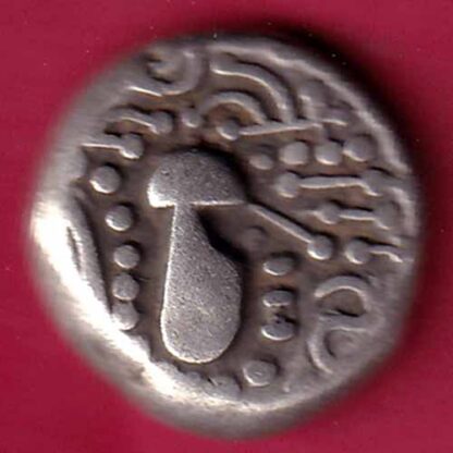 ANCIENT INDIA GADHAYA DYNASTY KING PORTRAIT RARE COIN :- F3569