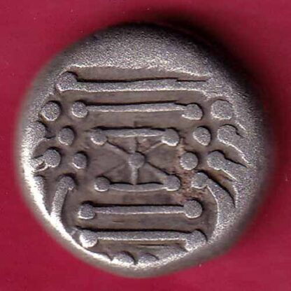 ANCIENT INDIA GADHAYA DYNASTY KING PORTRAIT RARE COIN :- F3569 - Image 2