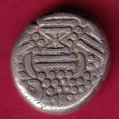 ANCIENT INDIA GADHAYA DYNASTY KING PORTRAIT RARE COIN :- F3571 - Image 2