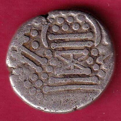 ANCIENT INDIA INDO SASSANAIN TYPE GADHAYA DYNASTY KING PORTRAIT RARE COIN –F3577 - Image 2