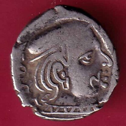 ANCIENT INDIA KSHATRAP DYNASTY KING PORTRAIT SILVER COIN :- F3604