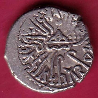 ANCIENT INDIA KSHATRAP DYNASTY KING PORTRAIT SILVER COIN :- F3611 - Image 2