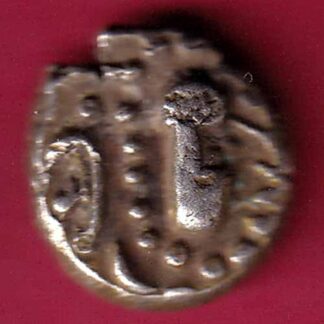 ANCIENT INDIA  GADHAYA DYNASTY KING PORTRAIT RARE COIN– F3636