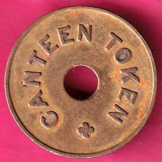 KOHINOOR MILLS DADAR CANTEEN TOKEN –F3678