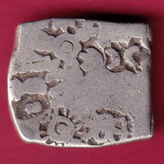ANCIENT INDIA MAURYAN PERIOD MAGADH DYNASTY SILVER PUNCHMARK - F3709