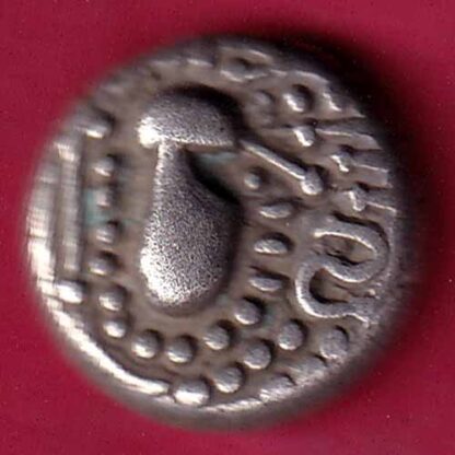 ANCIENT INDIA GADHAYA DYNASTY KING PORTRAIT COIN –FC177