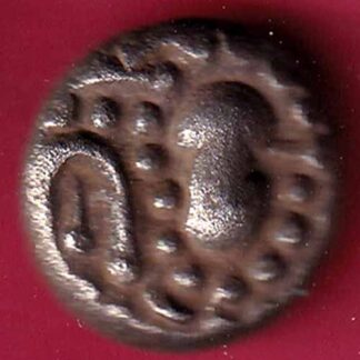 ANCIENT INDIA GADHAYA DYNASTY KING PORTRAIT RARE COIN :-FC205