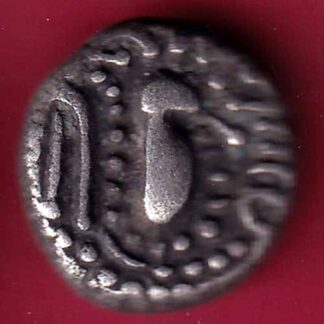 ANCIENT INDIA GADHAYA DYNASTY KING PORTRAIT RARE COIN:-FC207