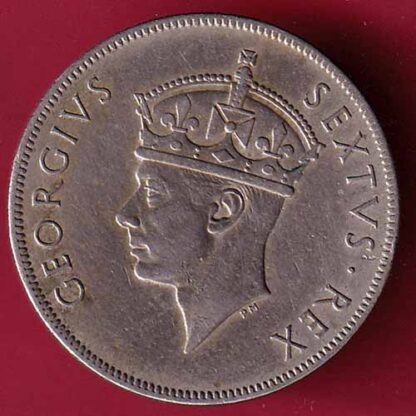 East Africa 1952 Georgivs Sextvs.Rex 1 Shilling– FC252 - Image 2