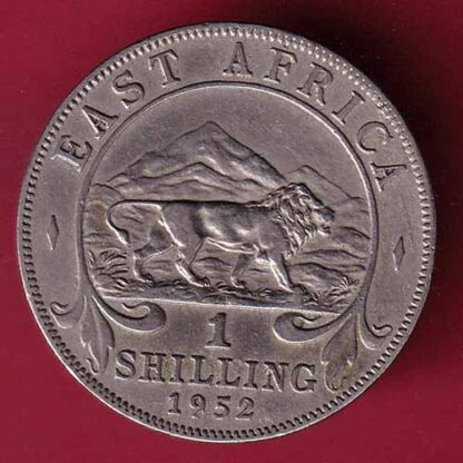East Africa 1952 Georgivs Sextvs.Rex 1 Shilling– FC252