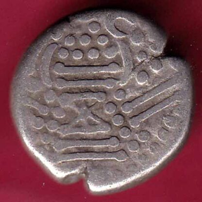 ANCIENT INDIA GADHAYA DYNASTY KING PORTRAIT COIN- FC274 - Image 2