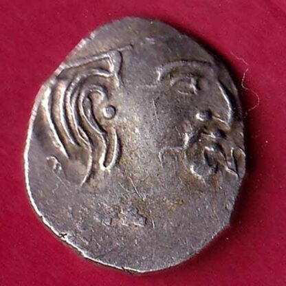 ANCIENT INDIA GUPTA DYNASTY KUMAR GUPTA KINGS PORTRAIT RARE SILVER BEUTIFUL COIN - FC285 - Image 2