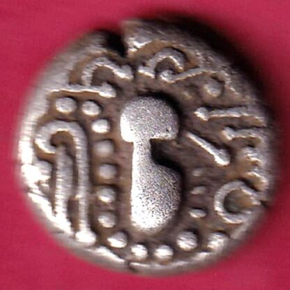 ANCIENT INDIA GADHAYA DYNASTY KING PORTRAIT COIN  - FC33
