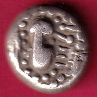 ANCIENT INDIA GADHAYA DYNASTY KING PORTRAIT COIN – FC42