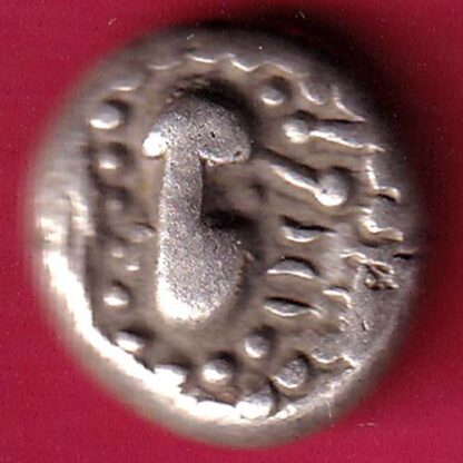 ANCIENT INDIA GADHAYA DYNASTY KING PORTRAIT COIN – FC42