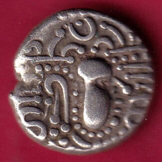 ANCIENT INDIA GADHAYA DYNASTY KING PORTRAIT COIN – FC47