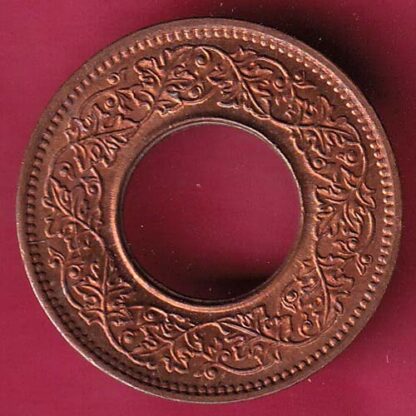 British india king george vi 1945 one pice beautiful copper coin - FC55 - Image 2