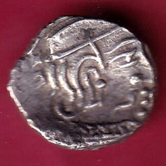 ANCIENT INDIA GUPTA DYNASTY KUMAR GUPTA KINGS PORTRAIT RARE SILVER BEUTIFUL COIN - FC58