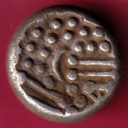 ANCIENT INDIA GADHAYA DYNASTY KING PORTRAIT COIN - FC62 - Image 2