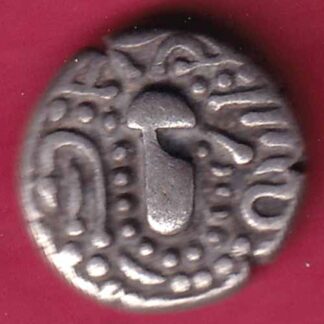 ANCIENT INDIA GADHAYA DYNASTY KING PORTRAIT COIN:- F3743