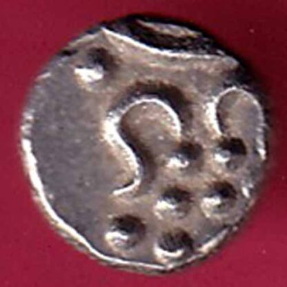 TRAVANCOR STATE RAJARAM VERMA IV SILVER CHUKRAM COIN– F3787