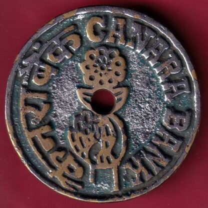 BANK TOKEN :- CANARA BANK CANNIG ST CAL 46 – F3831