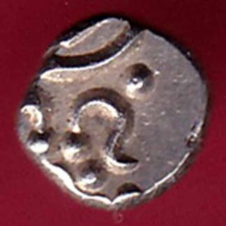 TRAVANCOR STATE RAJARAM VERMA IV SILVER CHUKRAM COIN – F3897