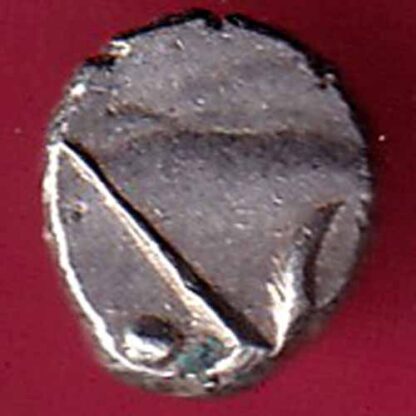 TRAVANCOR STATE RAJARAM VERMA IV SILVER CHUKRAM COIN –FC323 - Image 2