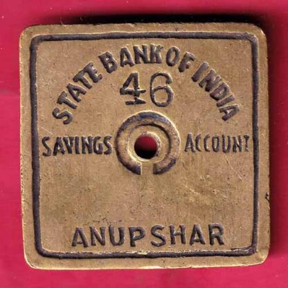 BANK TOKE: STATE BANK OF INDIA SAVING ACCOUNT ANUPSHAR 46  –FC336