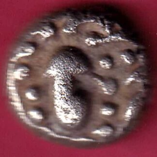 ANCIENT INDIA GADHAYA DYNASTY KING PORTRAIT COIN– FC403