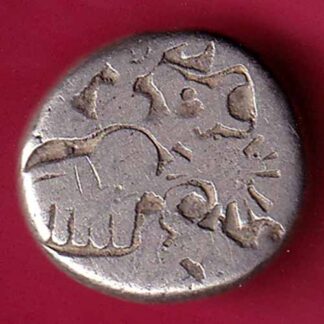 ANCIENT INDIA MAURYAN PERIOD ANIMAL STANDING MAGADH DYNASTY SILVER PUNCHMARK– FC426