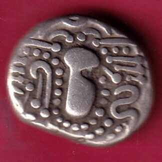 ANCIENT INDIA GADHAYA DYNASTY KING PORTRAIT COIN – FC466