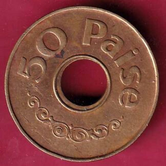 TOKEN: I.G MINT ALIPORE *CASH TOKEN* 50 PAISA- FC474