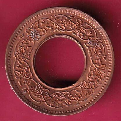 British india king george vi 1945 one pice beautiful copper coin - FC483 - Image 2