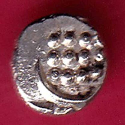 TRAVANCOR STATE RAJARAM VERMA IV SILVER CHUKRAM COIN– FC536 - Image 2